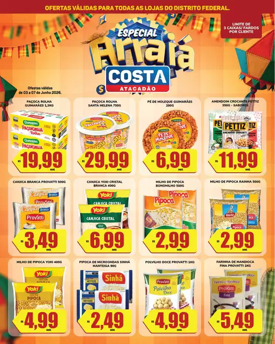 Catálogo Costa Atacadão | Ótima oferta para caçadores de pechinchas | 2026-06-03T00:00:00.000Z - 2026-06-07T00:00:00.000Z