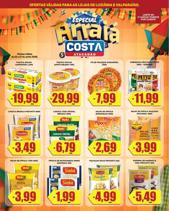 Catálogo Costa Atacadão | Nossas melhores ofertas para você | 2026-06-03T00:00:00.000Z - 2026-06-07T00:00:00.000Z