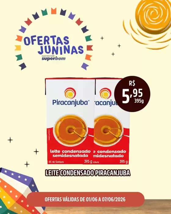 Catálogo Superbom Supermercado | Ofertas especiais atraentes para todos | 2026-06-01T00:00:00.000Z - 2026-06-07T00:00:00.000Z