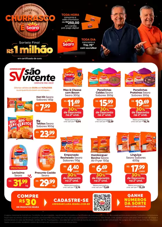 Catálogo Supermercados São Vicente | Promoções especiais em andamento | 2026-06-01T00:00:00.000Z - 2026-06-14T00:00:00.000Z