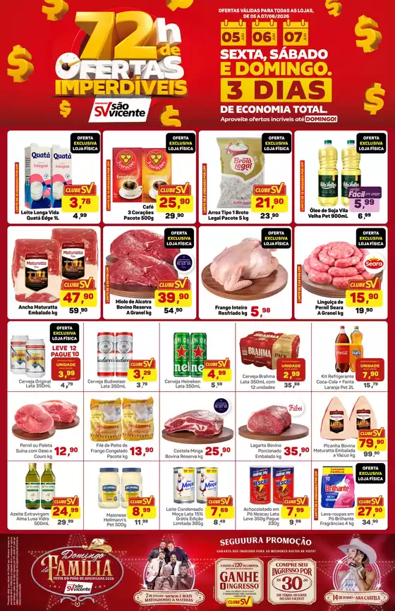 Catálogo Supermercados São Vicente | Melhores ofertas para todos os caçadores de pechinchas | 2026-06-05T00:00:00.000Z - 2026-06-07T00:00:00.000Z