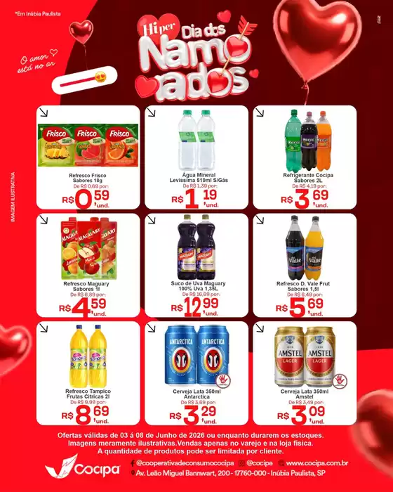 Catálogo Cocipa | Novas ofertas para descobrir | 2026-06-03T00:00:00.000Z - 2026-06-08T00:00:00.000Z