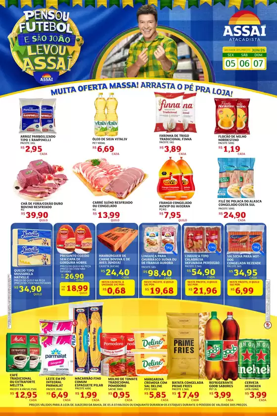 Catálogo Assaí Atacadista | Encarte Assaí Atacadista 47488-906 | 2026-06-04T00:00:00.000Z - 2026-06-07T00:00:00.000Z