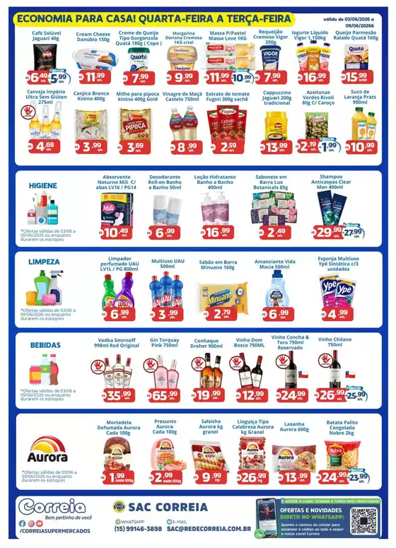 Catálogo Supermercados Correia | Encarte Supermercados Correia | 2026-06-03T00:00:00.000Z - 2026-06-09T00:00:00.000Z