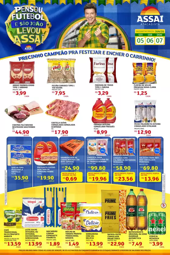 Catálogo Assaí Atacadista | Encarte Assaí Atacadista 47490-756 | 2026-06-04T00:00:00.000Z - 2026-06-07T00:00:00.000Z