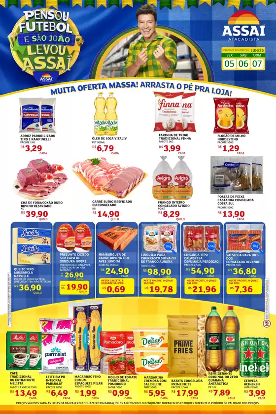 Catálogo Assaí Atacadista | Encarte Assaí Atacadista 47488-850 | 2026-06-04T00:00:00.000Z - 2026-06-07T00:00:00.000Z