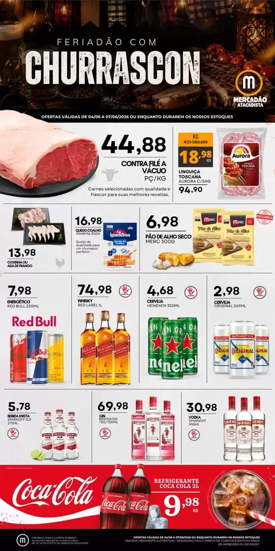 Catálogo Mercadão Atacadista | Oferta do Dia | 2026-06-04T00:00:00.000Z - 2026-06-07T00:00:00.000Z