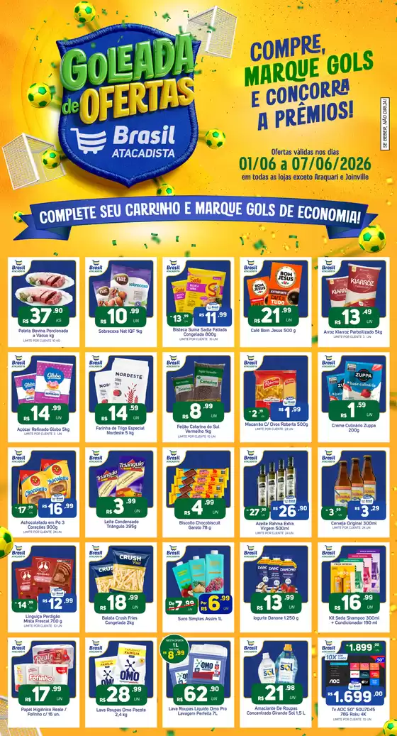 Catálogo Brasil Atacadista | Encarte Semanal Brasil Atacadista | 2026-05-31T00:00:00.000Z - 2026-06-07T00:00:00.000Z