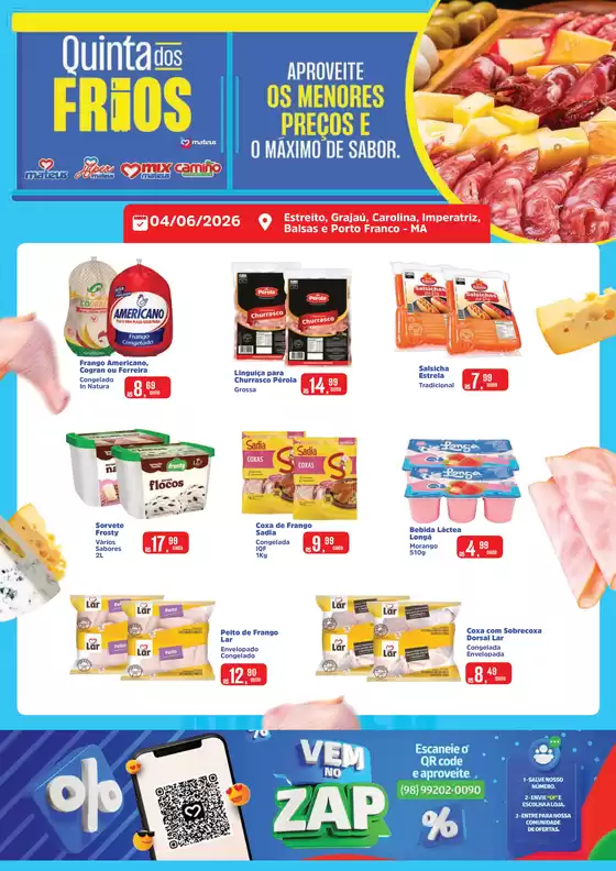 Catálogo Supermercados Mateus | Quinta dos Frios | 2026-06-04T00:00:00.000Z - 2026-06-08T00:00:00.000Z