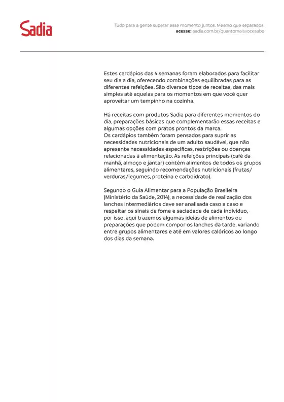 Catálogo Sadia | Sadia Ofertas | 2026-06-04T00:00:00.000Z - 2026-06-06T00:00:00.000Z