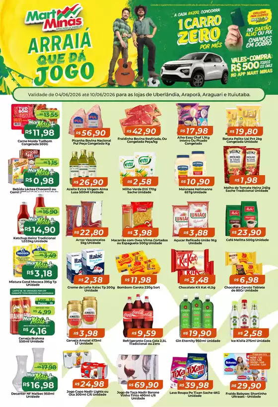 Catálogo Mart Minas | 284 Uberlandia Arapora Araguari Ituiutaba 2 | 2026-06-04T00:00:00.000Z - 2026-06-10T00:00:00.000Z