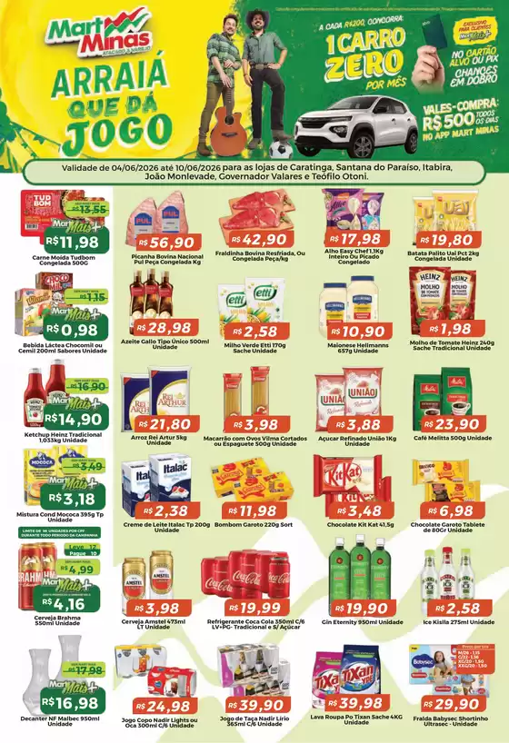 Catálogo Mart Minas | Ofertas especiais atraentes para todos | 2026-06-04T00:00:00.000Z - 2026-06-10T00:00:00.000Z