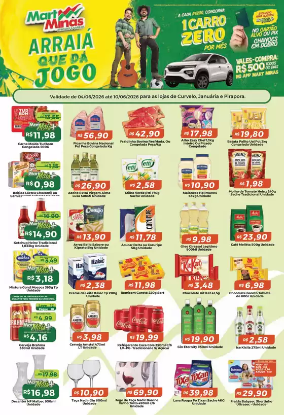 Catálogo Mart Minas | 287 CurveloJanuariaPirapora 2 | 2026-06-04T00:00:00.000Z - 2026-06-10T00:00:00.000Z