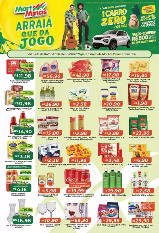 Catálogo Mart Minas | 212 Montes Claros Janauba 2 | 2026-06-04T00:00:00.000Z - 2026-06-10T00:00:00.000Z