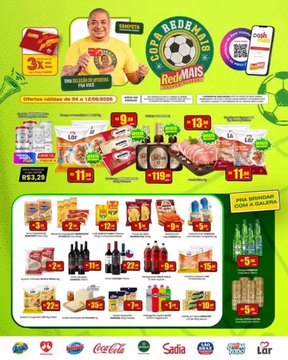 Catálogo Rede Mais Supermercados | Copa Rede Mais | 2026-06-04T00:00:00.000Z - 2026-06-12T00:00:00.000Z