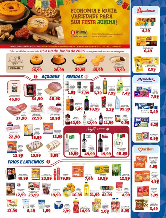 Catálogo Shibata Supermercados | Ofertas especiais para você | 2026-06-05T00:00:00.000Z - 2026-06-08T00:00:00.000Z