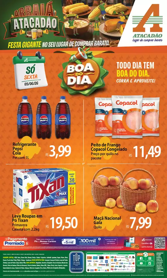 Catálogo Atacadão | Atacadão - Boa do Dia | 2026-06-05T00:00:00.000Z - 2026-06-05T00:00:00.000Z