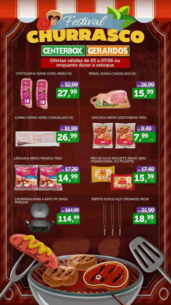 Catálogo CenterBox | CenterBox Festival Churrasco | 2026-06-05T00:00:00.000Z - 2026-06-07T00:00:00.000Z