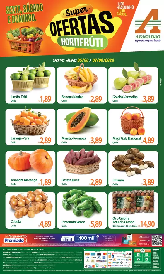 Catálogo Atacadão | Atacadão - Hortifrúti | 2026-06-05T00:00:00.000Z - 2026-06-07T00:00:00.000Z