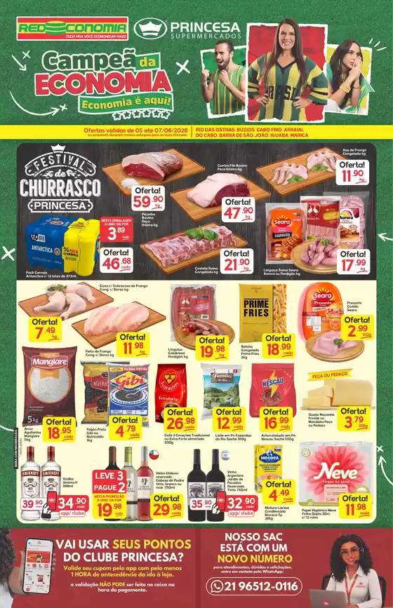 Catálogo Princesa Supermercados | Campeã da Economia G2 - 05 a 07/06 | 2026-06-05T00:00:00.000Z - 2026-06-08T00:00:00.000Z