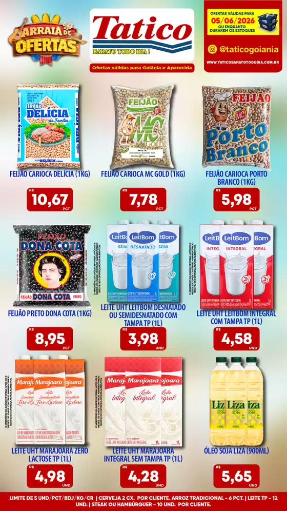 Catálogo Tatico | Ofertas para caçadores de pechinchas | 2026-06-05T00:00:00.000Z - 2026-06-05T00:00:00.000Z