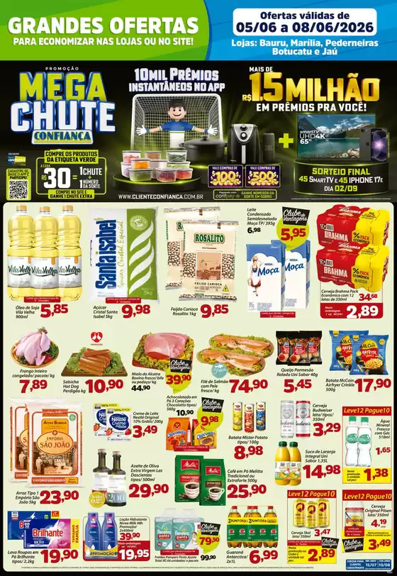 Catálogo Confiança Supermercados | Tabloide rede 0506 2026 WPP | 2026-06-05T00:00:00.000Z - 2026-06-08T00:00:00.000Z