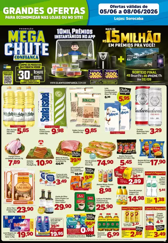 Catálogo Confiança Supermercados | Tabloide sorocaba 0506 2026 WPP | 2026-06-05T00:00:00.000Z - 2026-06-08T00:00:00.000Z