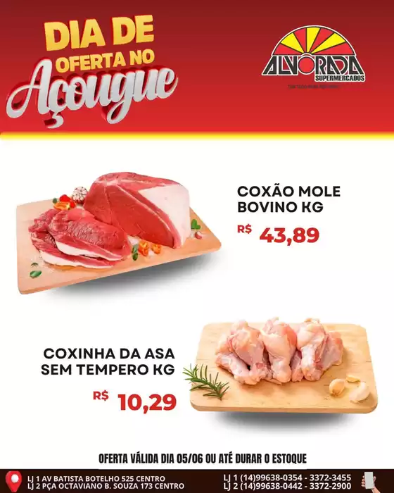 Catálogo Alvorada Supermercados | Melhores ofertas para todos os clientes | 2026-06-05T00:00:00.000Z - 2026-06-05T00:00:00.000Z