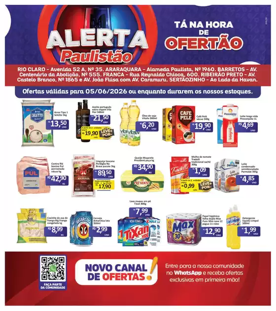 Catálogo Paulistão Atacadista | Encarte Paulistão Atacadista | 2026-06-05T00:00:00.000Z - 2026-06-05T00:00:00.000Z