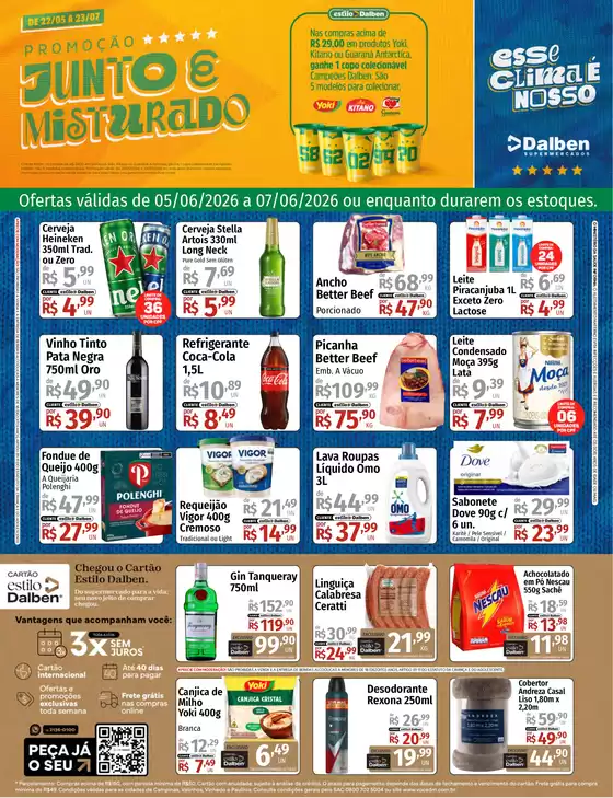 Catálogo Supermercado Dalben | 1780512604671409 | 2026-05-06T00:00:00.000Z - 2026-07-06T00:00:00.000Z