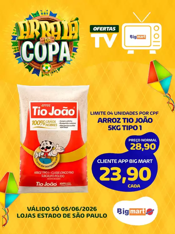 Catálogo Bigmart | Ofertas e promoções atuais | 2026-06-05T00:00:00.000Z - 2026-06-05T00:00:00.000Z