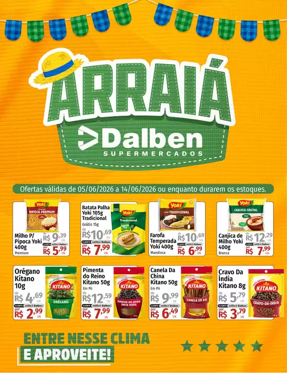Catálogo Supermercado Dalben | 178051884884997 | 2026-06-05T00:00:00.000Z - 2026-06-14T00:00:00.000Z