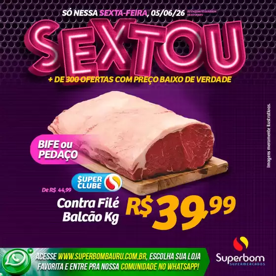 Catálogo Superbom Supermercados | Ofertas exclusivas para nossos clientes | 2026-06-05T00:00:00.000Z - 2026-06-05T00:00:00.000Z