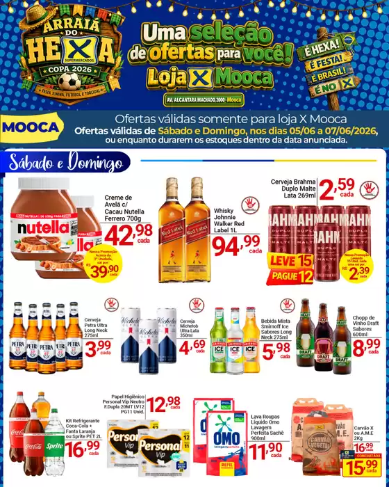 Catálogo X Supermercados | Pechinchas e ofertas atuais | 2026-06-05T00:00:00.000Z - 2026-06-07T00:00:00.000Z