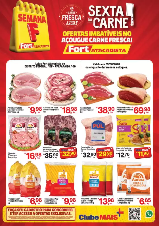 Catálogo Fort Atacadista | DF Fort 6ª da Carne 05 JUN 26 | 2026-06-05T00:00:00.000Z - 2026-06-05T00:00:00.000Z