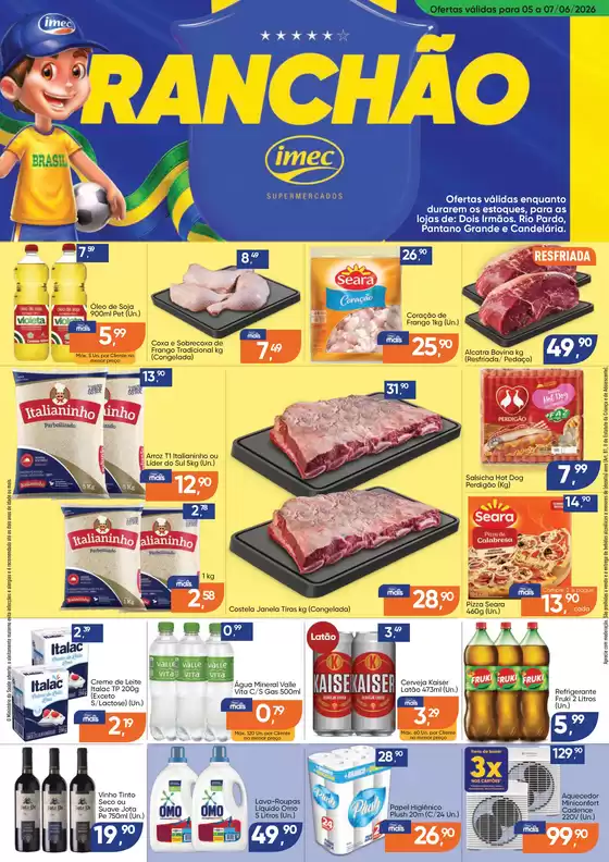 Catálogo Imec Supermercados | BAIXA 15704 IMEC Ranchao Cluster B 05 a 070626 | 2026-06-05T00:00:00.000Z - 2026-06-07T00:00:00.000Z