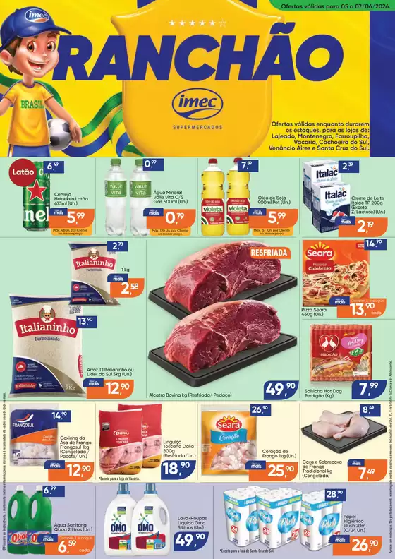 Catálogo Imec Supermercados | BAIXA 15699 IMEC Ranchao Cluster A 05 a 07 06 26 | 2026-06-05T00:00:00.000Z - 2026-06-07T00:00:00.000Z