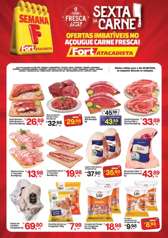 Catálogo Fort Atacadista | SC Fort 6 da Carne 05 JUN 26 REGIONAL | 2026-06-05T00:00:00.000Z - 2026-06-05T00:00:00.000Z