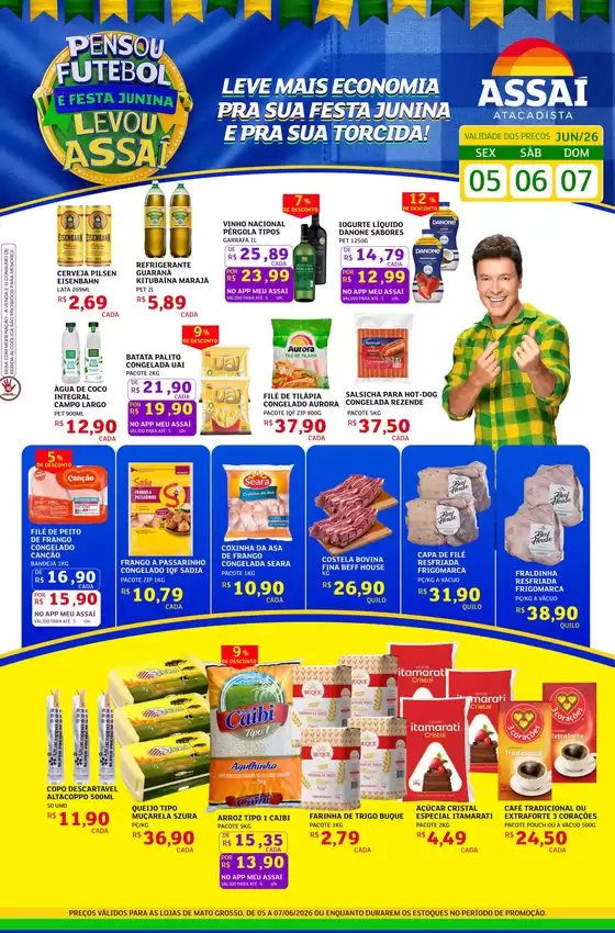 Catálogo Assaí Atacadista | Encarte Assaí Atacadista 47742-38 | 2026-06-05T00:00:00.000Z - 2026-06-07T00:00:00.000Z