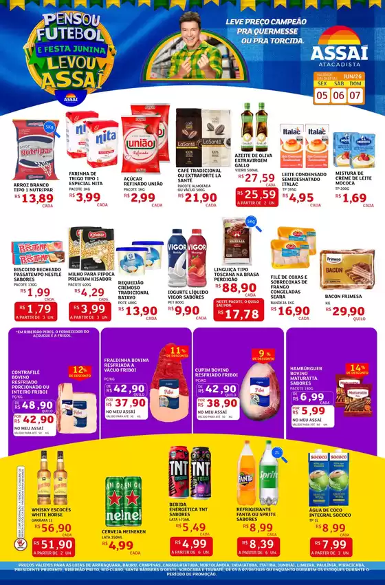 Catálogo Assaí Atacadista | Encarte Assaí Atacadista 48029 | 2026-06-05T00:00:00.000Z - 2026-06-07T00:00:00.000Z