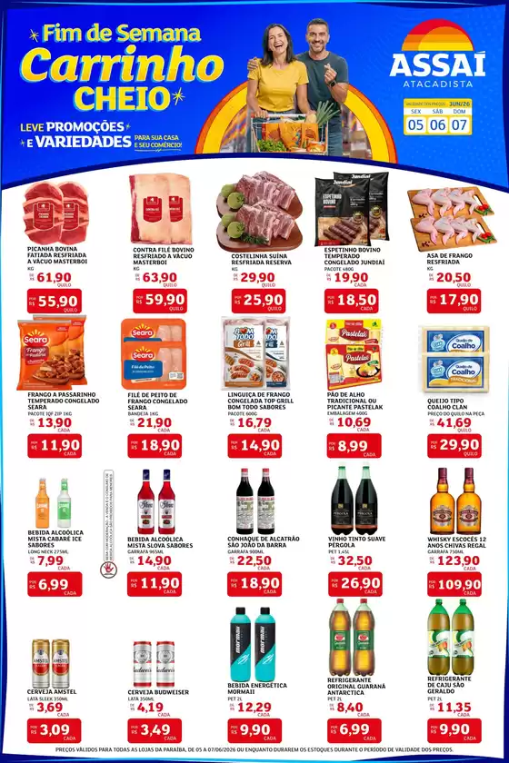 Catálogo Assaí Atacadista | Encarte Assaí Atacadista 47694-562 | 2026-06-05T00:00:00.000Z - 2026-06-07T00:00:00.000Z