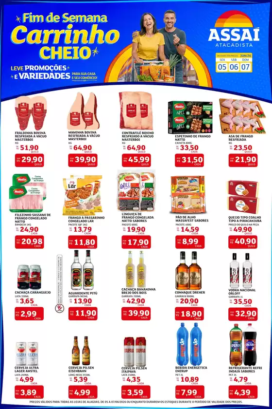 Catálogo Assaí Atacadista | Encarte Assaí Atacadista 47694-561 | 2026-06-05T00:00:00.000Z - 2026-06-07T00:00:00.000Z