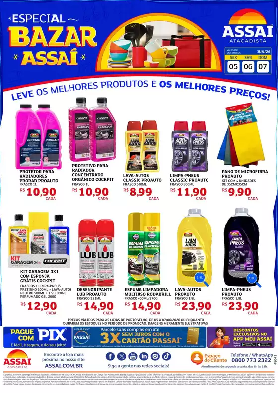 Catálogo Assaí Atacadista | Encarte Assaí Atacadista 48041-39 | 2026-06-05T00:00:00.000Z - 2026-06-07T00:00:00.000Z