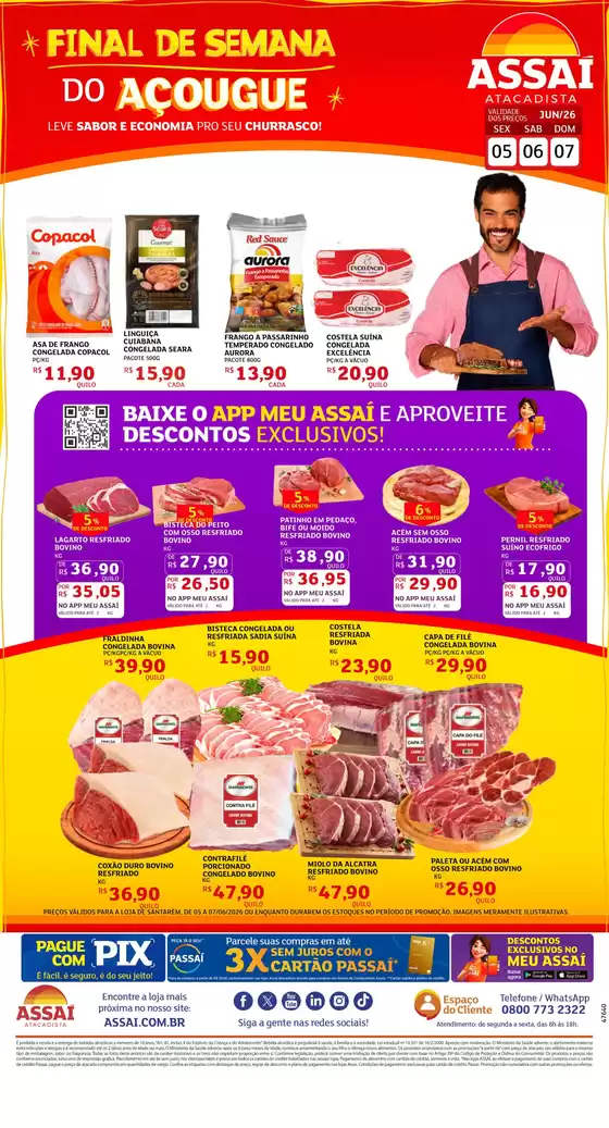 Catálogo Assaí Atacadista | Encarte Assaí Atacadista 47640-65 | 2026-06-05T00:00:00.000Z - 2026-06-07T00:00:00.000Z