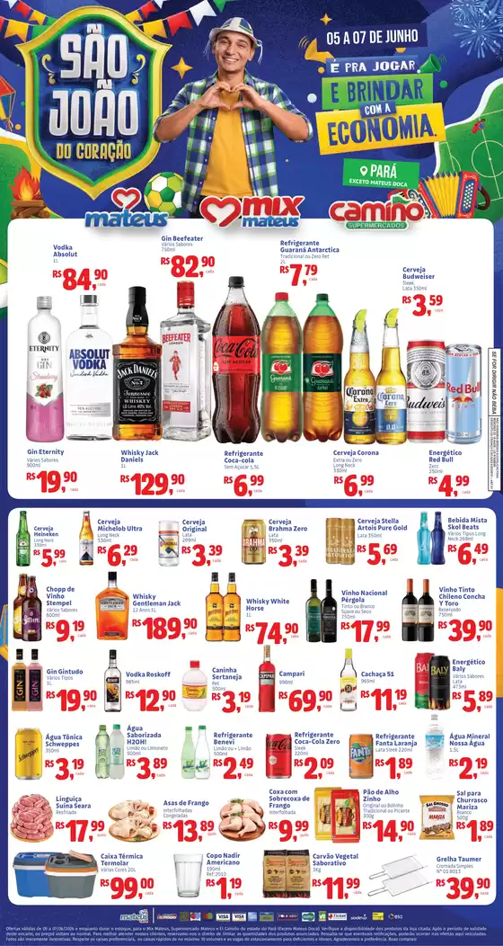 Catálogo Supermercados Mateus | Boteco de são João | 2026-06-05T00:00:00.000Z - 2026-06-07T00:00:00.000Z