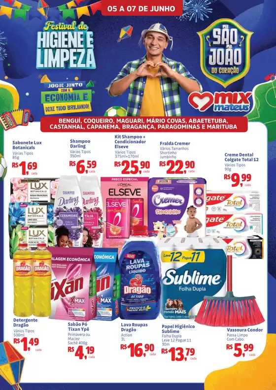 Catálogo Supermercados Mateus | Festival de higiene | 2026-06-05T00:00:00.000Z - 2026-06-07T00:00:00.000Z