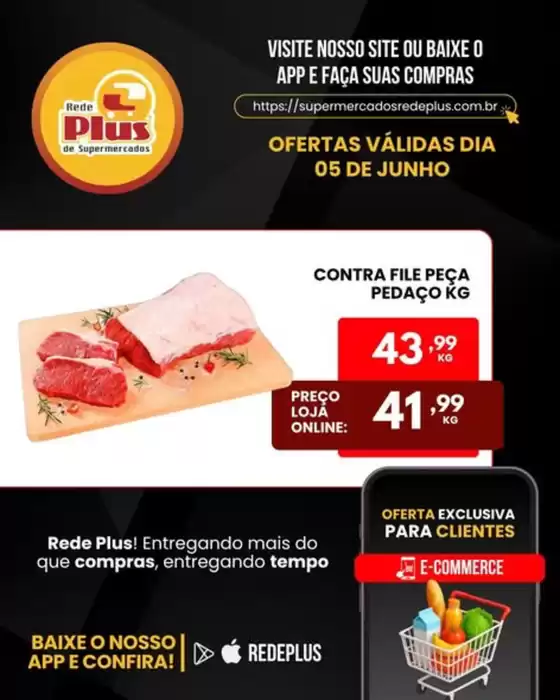 Catálogo Rede Plus Supermercados | Ofertas | 2026-06-05T00:00:00.000Z - 2026-06-05T00:00:00.000Z