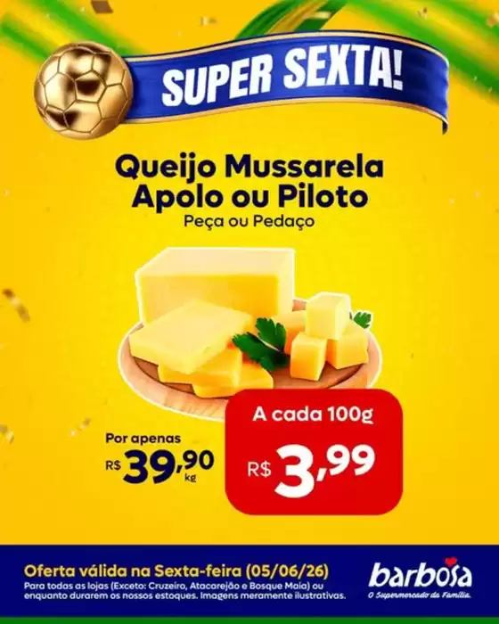 Catálogo Barbosa Supermercados | Super Sextra | 2026-06-05T00:00:00.000Z - 2026-06-05T00:00:00.000Z