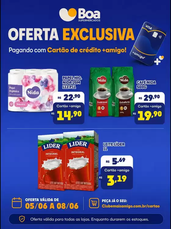 Catálogo Boa Supermercados | OFERTAS EXCLUSIVAS | 2026-06-08T00:00:00.000Z - 2026-06-08T00:00:00.000Z