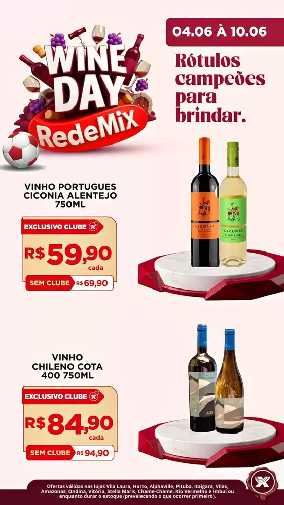 Catálogo Rede Mix | Wine Day | 2026-06-08T00:00:00.000Z - 2026-06-10T00:00:00.000Z